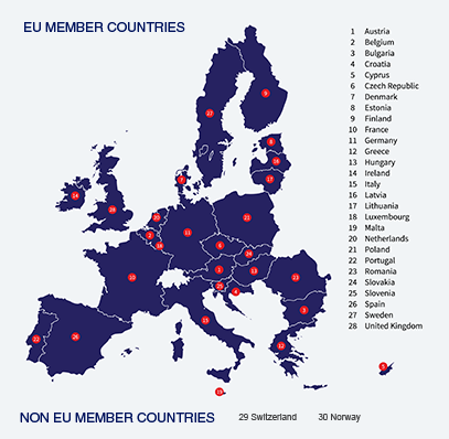 Visit all European Union countries through EU
                  immigration